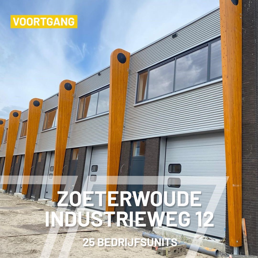 Nieuws - Voortgang bouw Zoeterwoude, Industrieweg 12